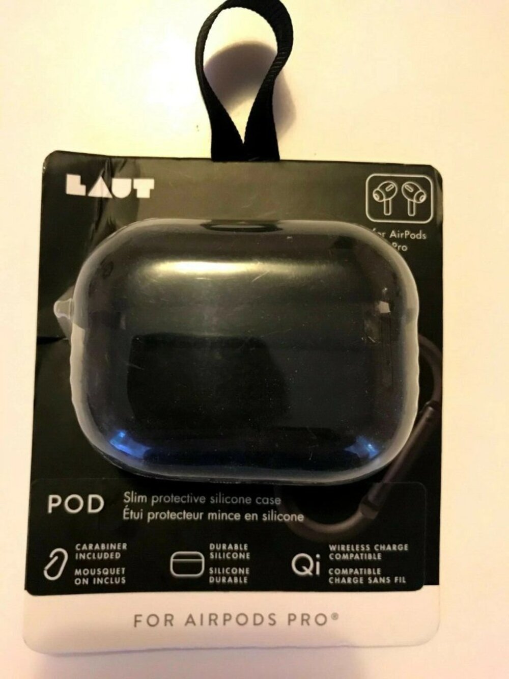 NEW LAUT Headphones Case for AirPods Pro Black